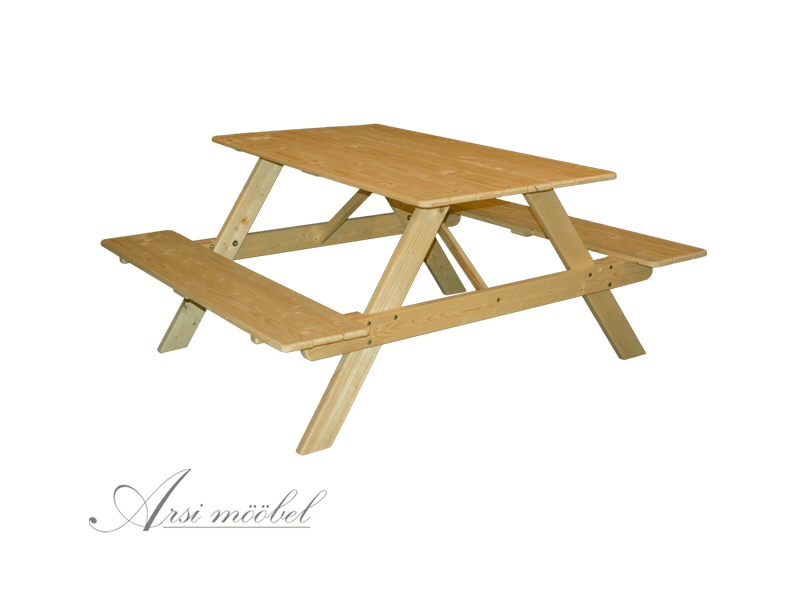 Täispuidust aiamööbel äriklientidele – Arsi Mööbel